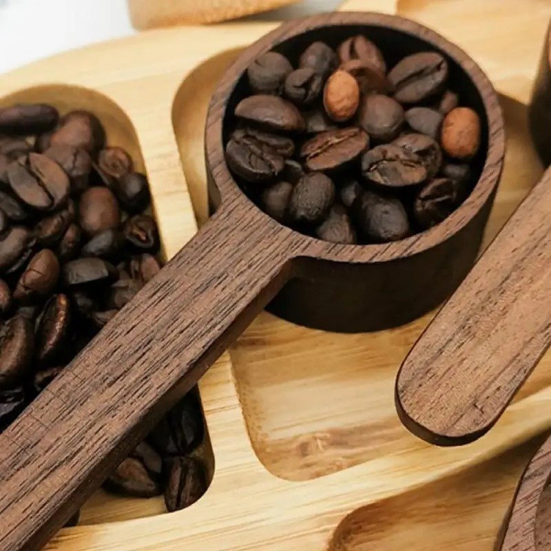 Outils de Cuisine - WoodenMeasuringTools™ - Noyer Noir L - LIBERTE EN CUISINE